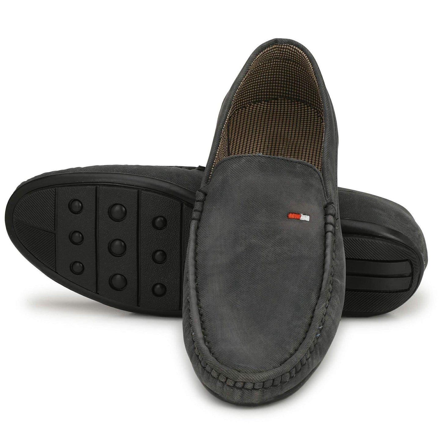 Lee Peeter Men's Black Loafers