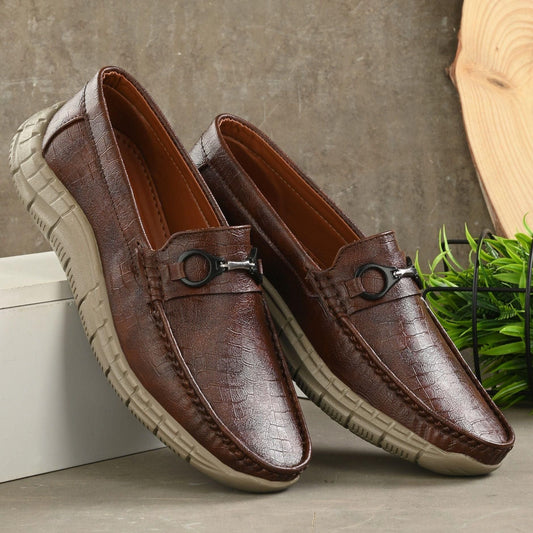 Men's Slip-On Casual Leather Shoes