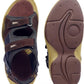 Woody Brown Leather Sandals