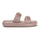 Kiravi Double Buckle Rose Sandals