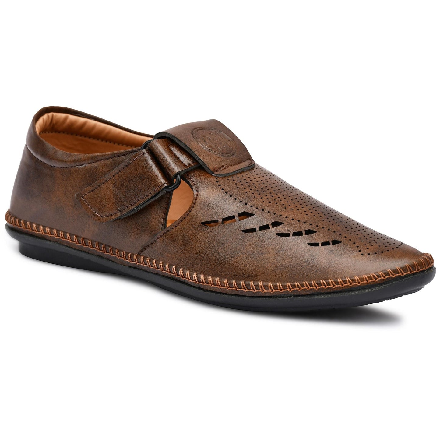 Men Brown Roman Sandal